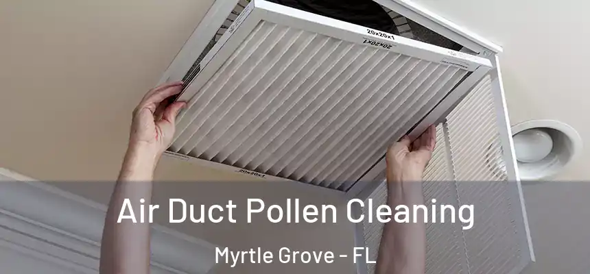 Air Duct Pollen Cleaning Myrtle Grove - FL