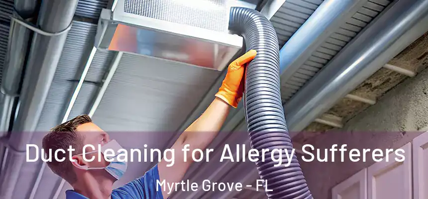 Duct Cleaning for Allergy Sufferers Myrtle Grove - FL