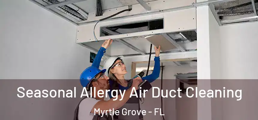Seasonal Allergy Air Duct Cleaning Myrtle Grove - FL